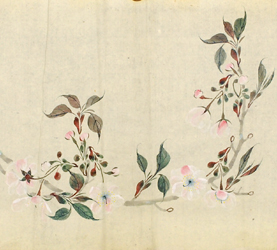 名和華杖 洛北小原有明桜図